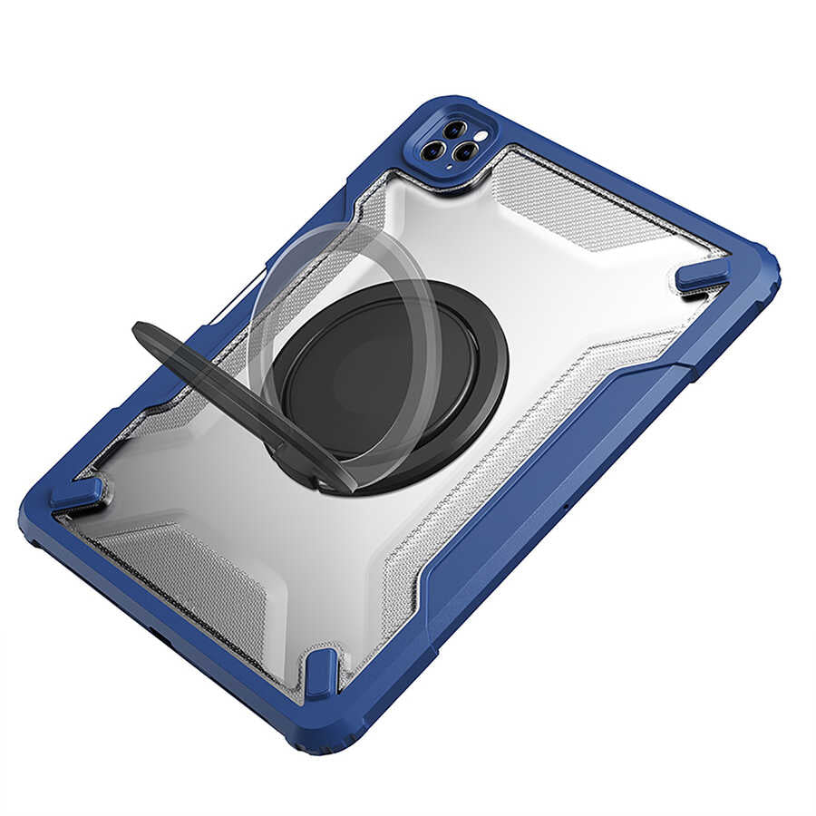 iPad 10.2 (8.Nesil) Wiwu Mecha Dönebilen Standlı Tablet Kılıfı - 2 iPad 10.2 (8.Nesil) Wiwu Mecha Dönebilen Standlı Tablet Kılıfı - 2